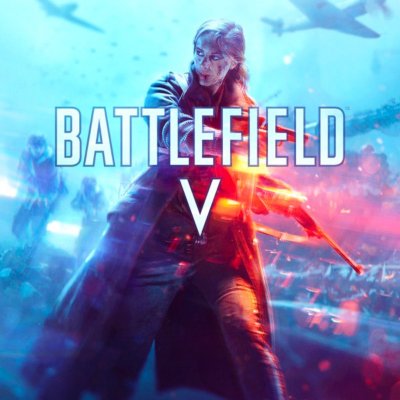 Battlefield V screenshot featuring a character with cuts and scrapes on her face holding a weapon.