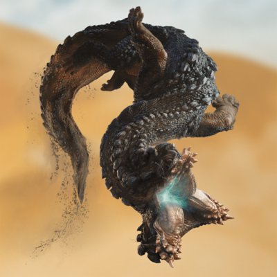 Monster Hunter Wilds - Illustrazione del mostro Balahara