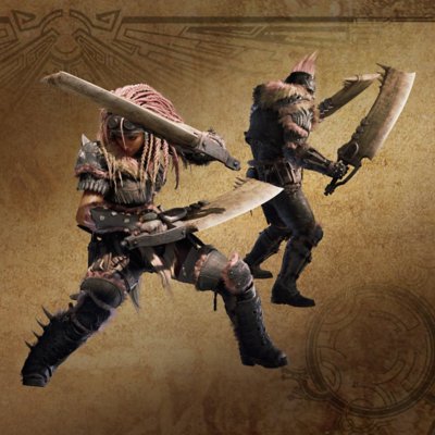 Monster Hunter Wilds - Illustrazione delle Doppie lame