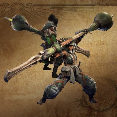 Monster Hunter Wilds - Illustrazione del Falcione insetto