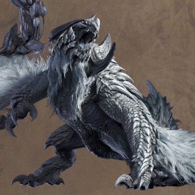 Monster Hunter Wilds - Illustrazione del mostro Arkveld
