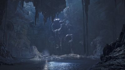 Monster Hunter Wilds - Screenshot del Bacino petrolifero