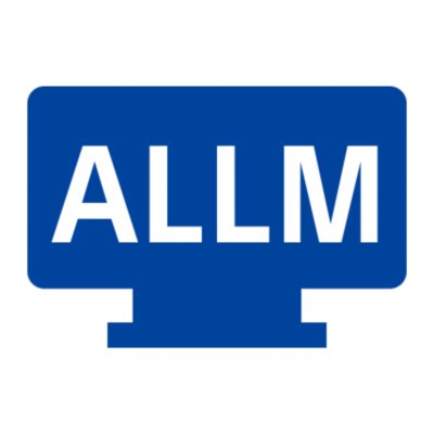 蓝色ALLM图标