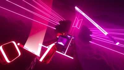 Gameplay-Screenshot zu Beat Saber
