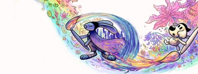 Arte del héroe de Chicory: A Colorful Tale