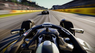F1 25 – Screenshot eines fahrenden APXGP-F1-Wagens