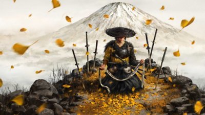 Ghost of Yotei key art