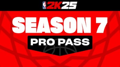 صورة فنية من المتجر تعرض بطاقة Pro للموسم 7 من NBA 2K25